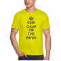 Marškinėliai I'm the boss Marškinėliai I'm the boss